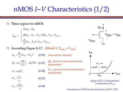 Ppt Chapter Electrical Characteristic Of Mosfets Powerpoint