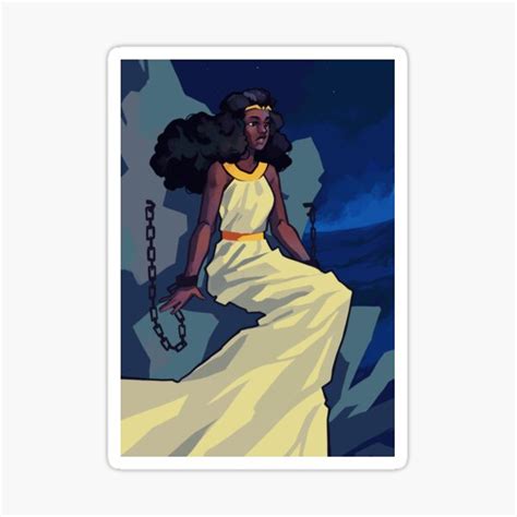 "Andromeda | Greek Myths" Sticker by anyanp | Redbubble