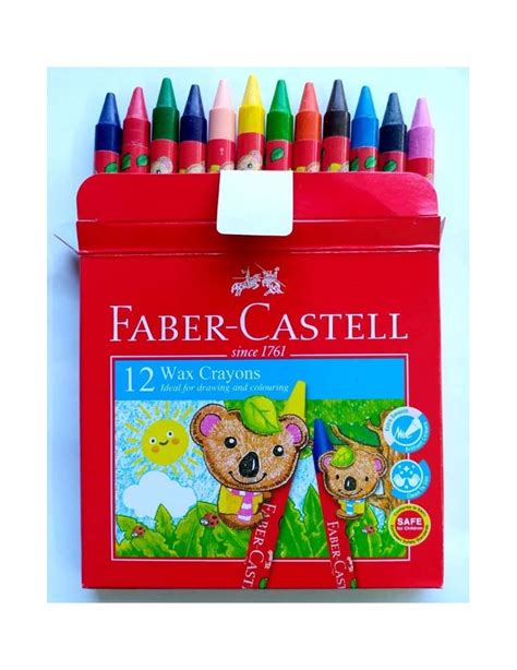 Faber Castell Wax Crayon Colours