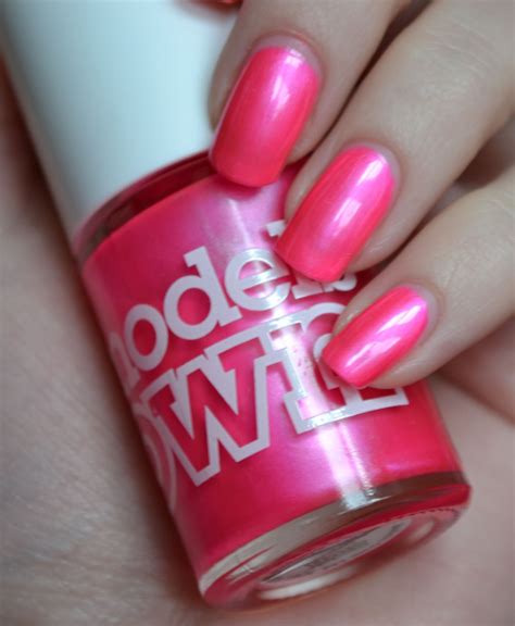 MakeUpVitamins Models Own Pink Sorbet Nail Polish Swatch Review