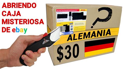 Abriendo Caja Misteriosa De Ebay De Alemania De Caja Sorpresa