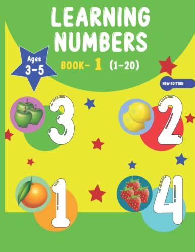 Learning Numbers: Kids Learning Numbers Book. Numbers Tracing Book For Kids. Interior Black And ...