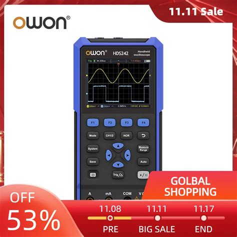 Owon Hds Handheld Oscilloscope Off