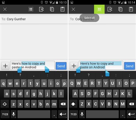 How To Cut Copy And Paste On Android