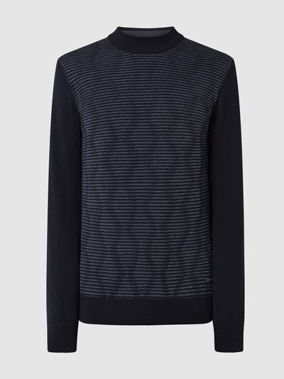 Pierre Cardin Pullover Aus Schurwollmischung Anthrazit Online Kaufen