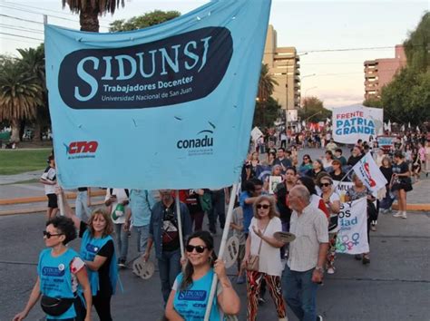 Docentes Universitarios Paran En Rechazo A La Represión En Jujuy El Zonda