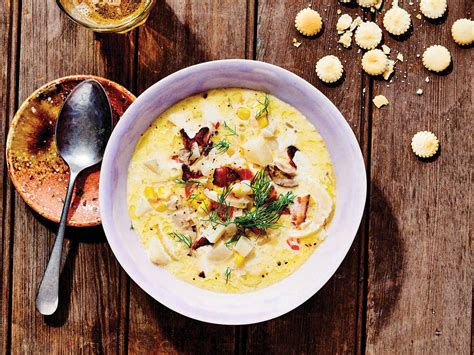 Oyster Chowder with Bacon, Corn, and Fennel | Saveur