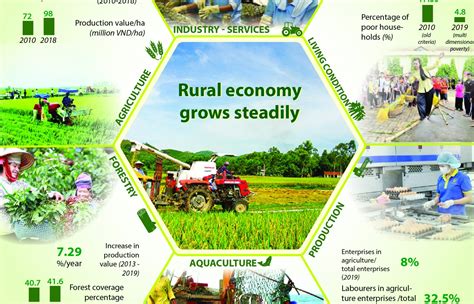 Rural Economy Grows Steadily Infographics