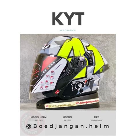 Jual KYT NFJ ESPARGARO REPLICA 2019 MATT GREY NF J HALF FACE