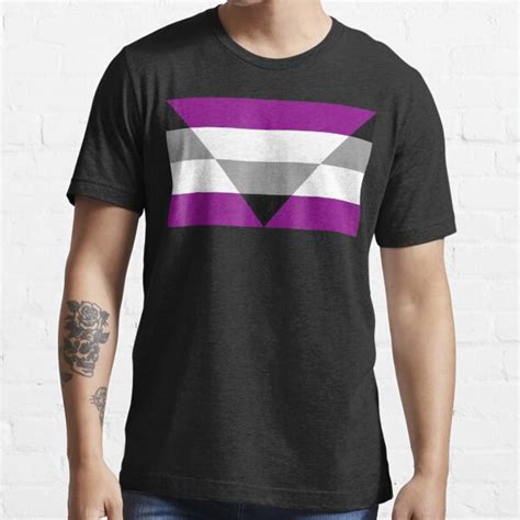 Aegosexual Ace Pride T Shrit For Gray Asexual T Shirt For Sale By Barthjade Redbubble