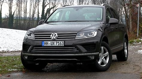 2015 VW Touareg 3 0 V6 TDI 262 HP Test Drive YouTube