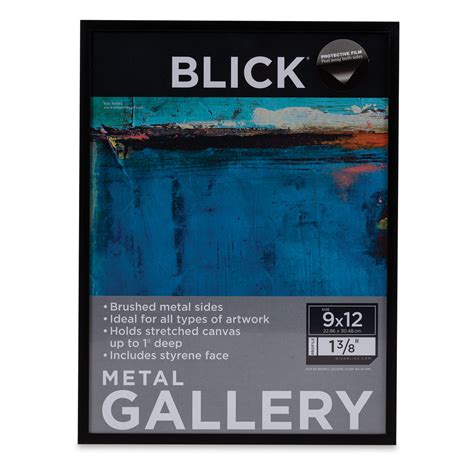 Blick Metal Gallery Frame Black 9” X 12” Blick Art Materials