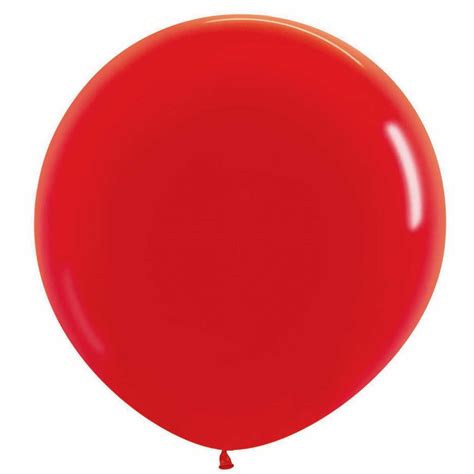 Sempertex Cm Latex Balloons Pack Fashion Red Big W