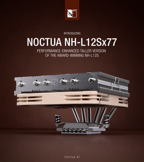 Noctua Presenta El Nh L Sx Un Disipador De Cpu De Bajo Perfil Para