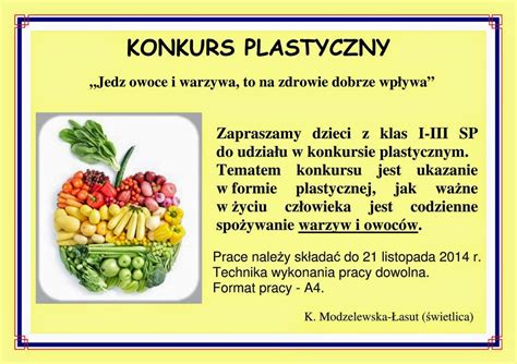 Szko A Podstawowa W Wapnie Konkurs Plastyczny