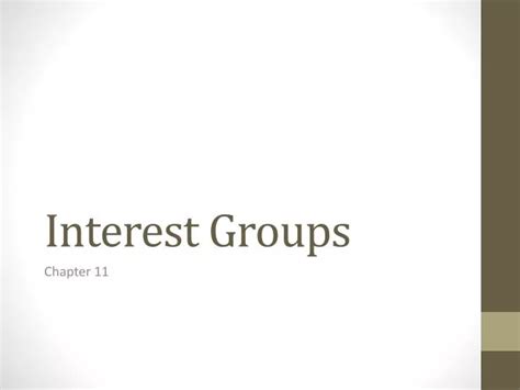 Ppt Interest Groups Powerpoint Presentation Free Download Id 2073076