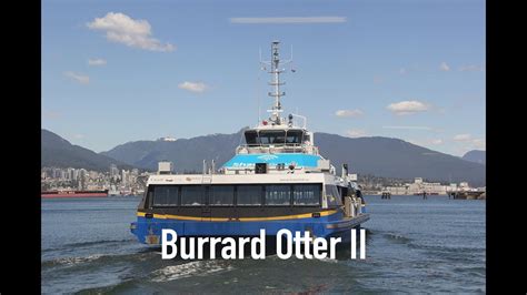 Vancouver Translink Seabus Mv Burrard Otter Ii Youtube