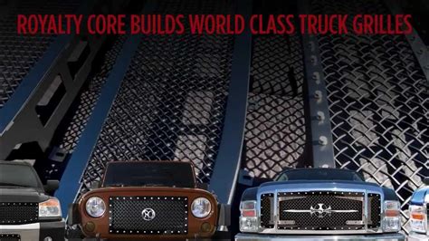 Royalty Core Custom Truck Grille Hd Video Youtube