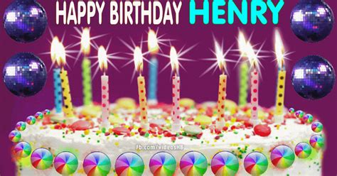 Happy Birthday HENRY images gif