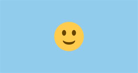 Faccina Con Sorriso Accennato Emoji On Twitter Twemoji