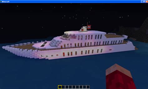 Mega Yacht Minecraft Project