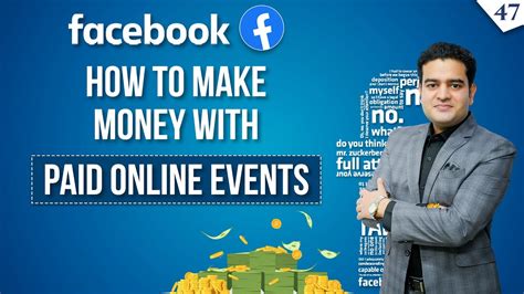 How To Earn Money From Paid Online Events Facebook Page Facebook