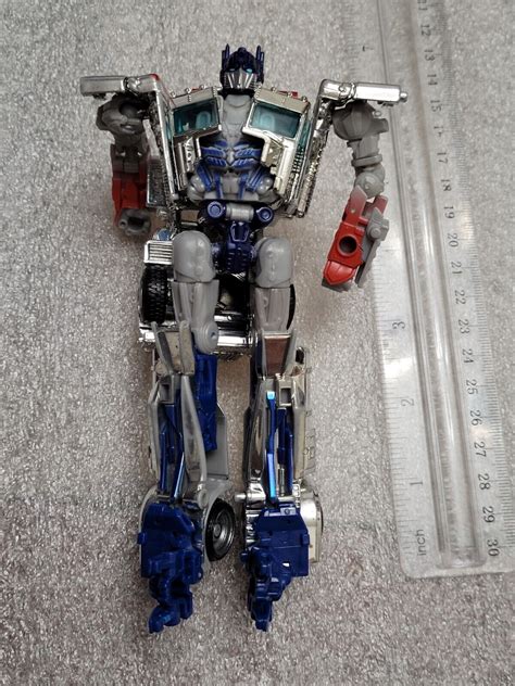 Transformers Age Of Extinction Silver Knight Optimus Prime EBay