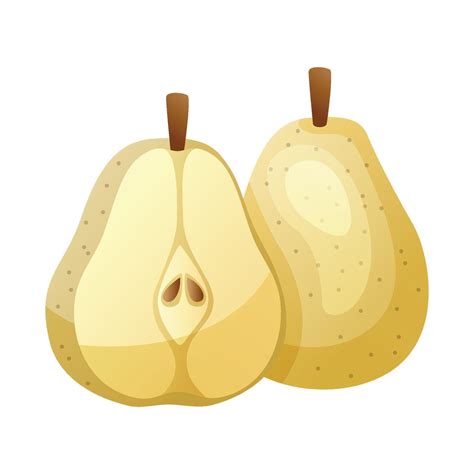 Pear Fruit Icon Design Fresh Fruit 38048963 Vector Art At Vecteezy