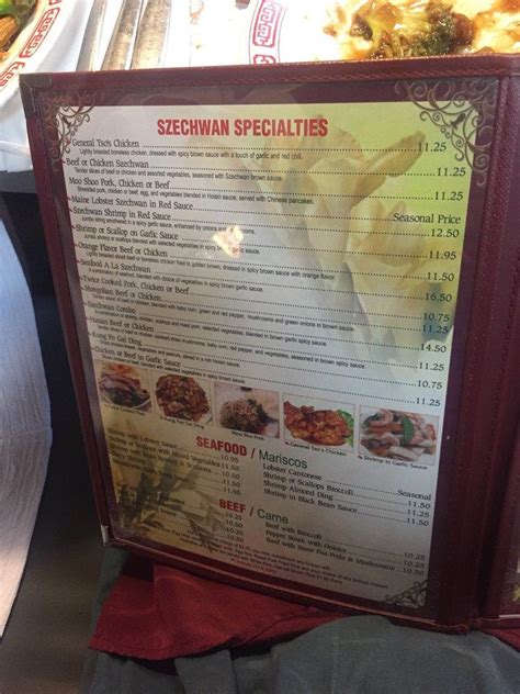 Menu At Susie Lai Chinese Restaurant North Miami Beach