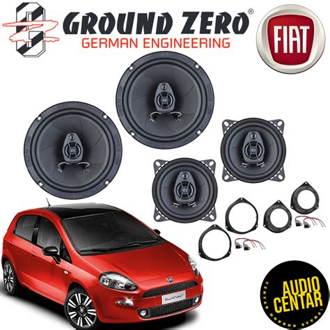 Fiat EVO komplet zvučnika Ground Zero Iridium CX4100 Audio Centar