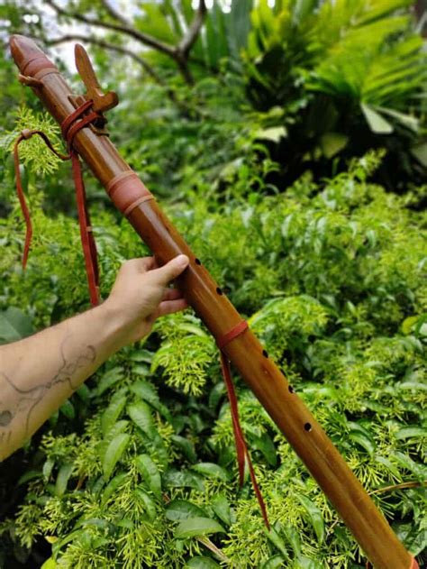 Flauta Estilo Nativa Americana Série Beija Flor Verde Flauta