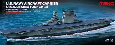 1/700 Meng USS Lexington CV2 USN Aircraft Carrier - Squadron.com