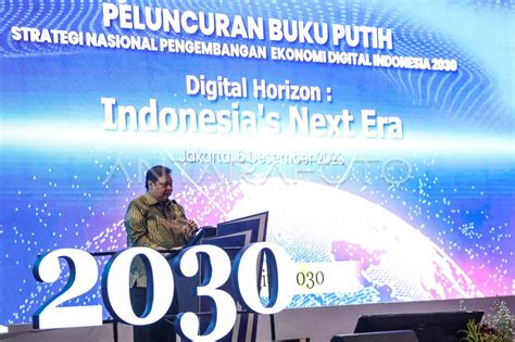 Peluncuran Buku Putih Pengembangan Ekonomi Digital Antara Foto