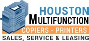 Houston Multi Function Printers Copiers Sales Service Leasing