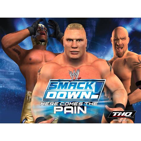 Ps2 Wwe Smackdown Here Comes Pain Shopee Malaysia