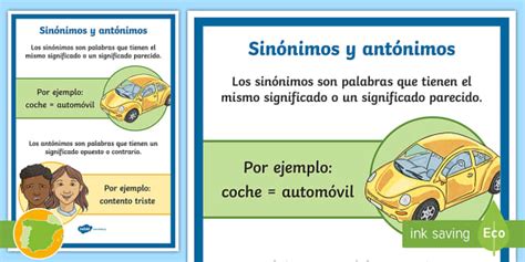 Sinonimos Parciales Ejemplos De Oraciones Con Sinónimos Parciales