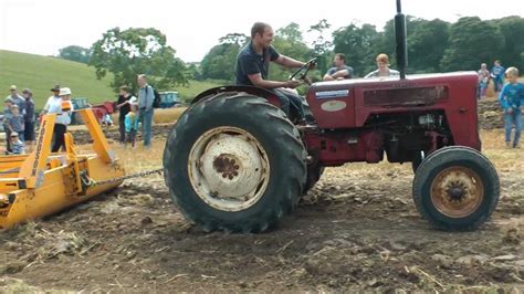 Vintage Mcormick Tractor Pulling Sled Youtube