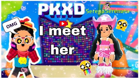 I Met Serena Serenata The New Admin In Pkxd I Met Her For The First