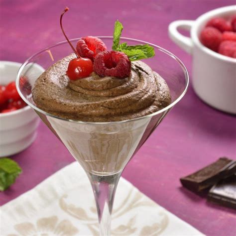 Mousse de Chocolate Fácil Mousse de chocolate Receta mousse de