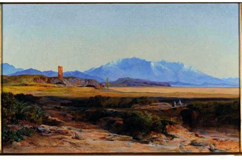 Oil Painting Replica Parnassus And Lake Copais By Edward Lear 1812