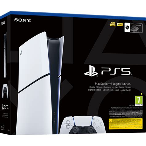 Consola Playstation 5 Slim Digital Edition Ps5 1tb D Chassis White