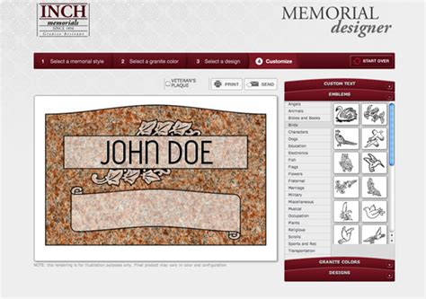 Nicholas Creative Builds For Online Memorial Designer Inch Memorials