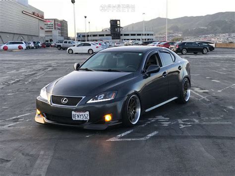 2007 Lexus Is250 With 18x9 5 22 Aodhan Ds07 And 235 40r18 Firestone Firehawk Indy 500 And