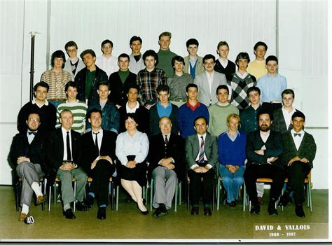 Photo De Classe Terminale C De 1987 Les Francs Bourgeois Copains D Avant