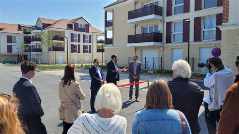 Un premier programme inauguré à Saint Germain lès Corbeil CDC Habitat