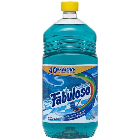 Fabuloso 56 Floz Ocean Household Cleaners And Disinfectants Bathroom