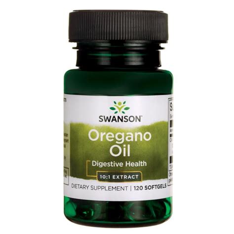 Oregano Oil Swanson Health Products Europe