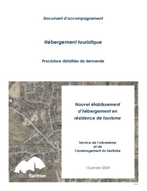 Remplissable En Ligne Enregistrer Un Tablissement D Hbergement