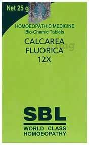 Sbl Calcarea Fluorica X Tablets Gm Pack Of Amazon In