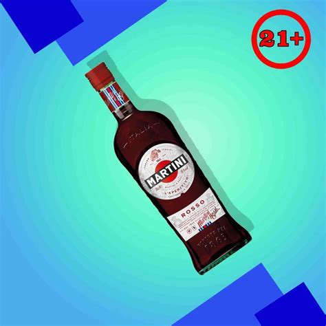 Jual Martini Rosso Vermouth Minuman Alkohol 100 Original 1000 ML Di